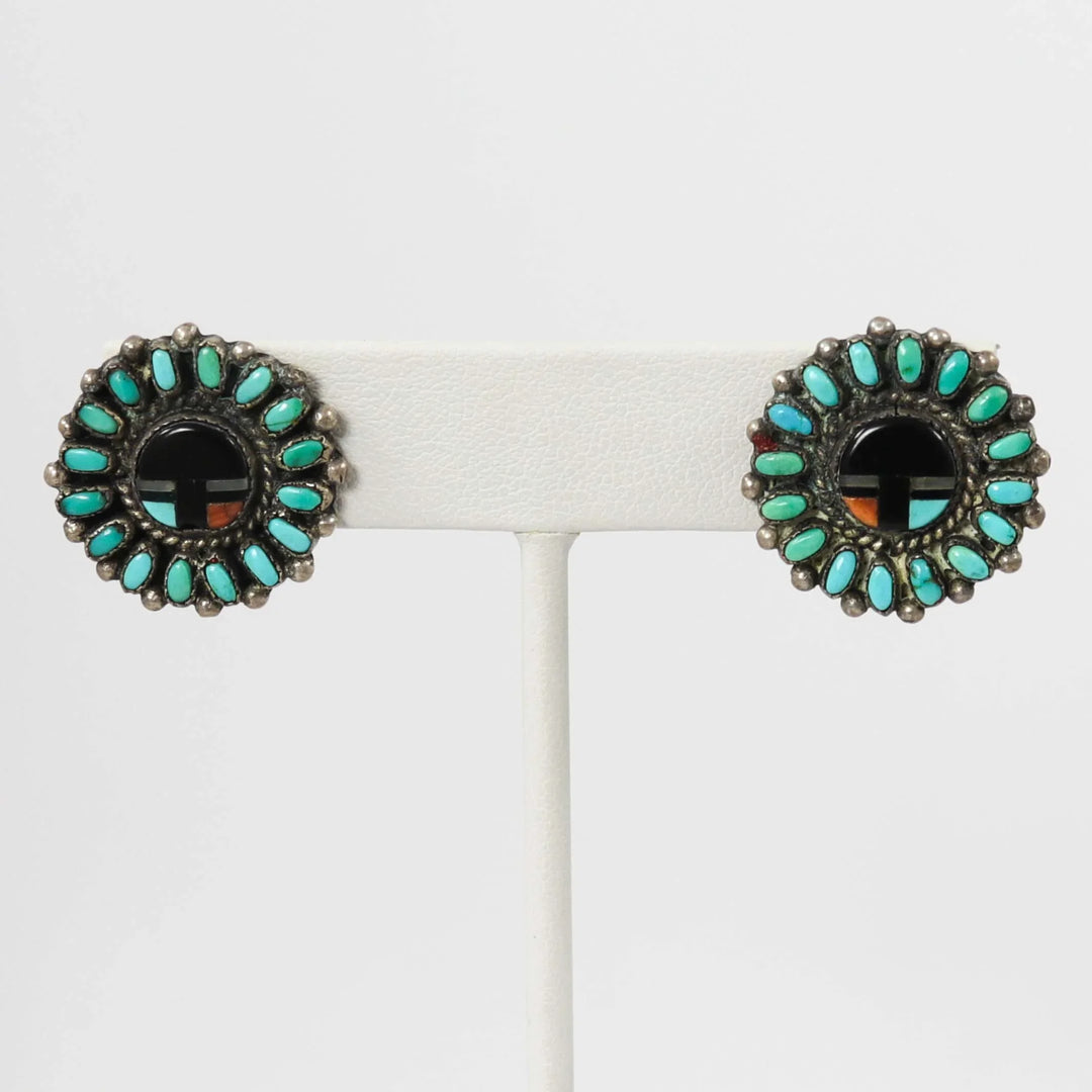 1940s Sunface Earrings by Vintage Collection - Garland's