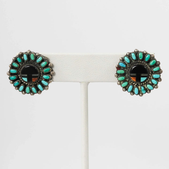 1940s Sunface Earrings by Vintage Collection - Garland's