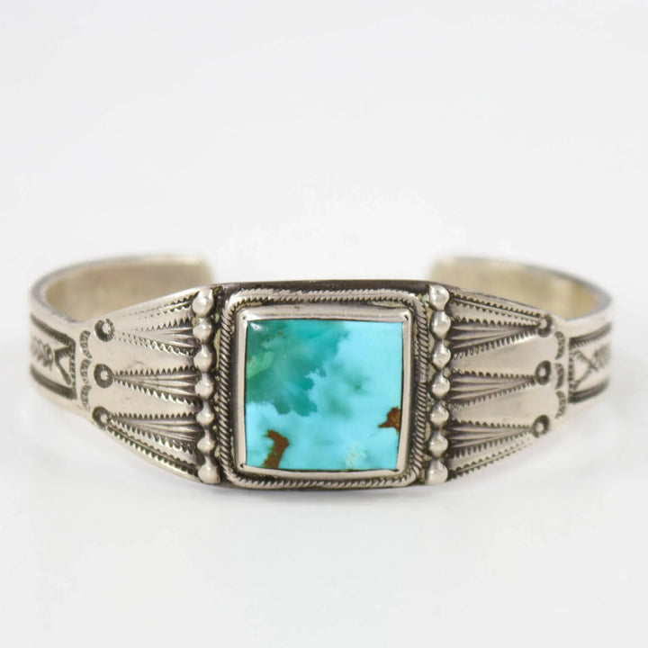 1940s Turquoise Cuff by Vintage Collection - Garland's