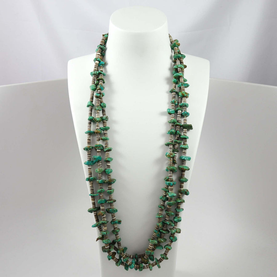 1940s Turquoise Necklace by Vintage Collection - Garland's