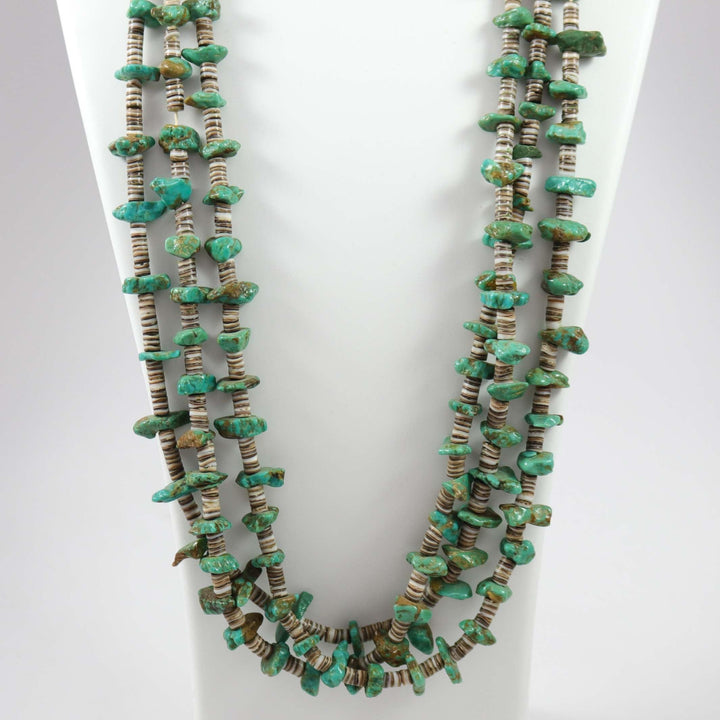 1940s Turquoise Necklace by Vintage Collection - Garland's