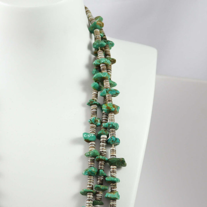 1940s Turquoise Necklace by Vintage Collection - Garland's