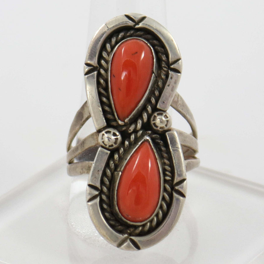 1950s Coral Ring by Vintage Collection - Garland's