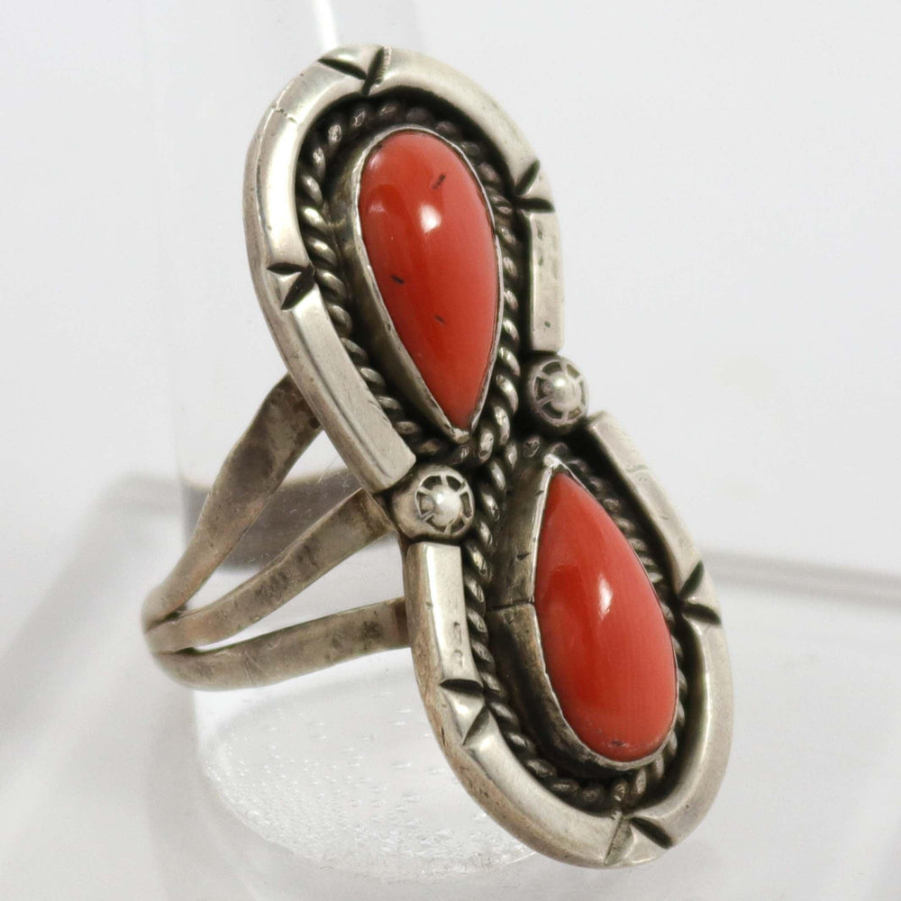1950s Coral Ring by Vintage Collection - Garland's