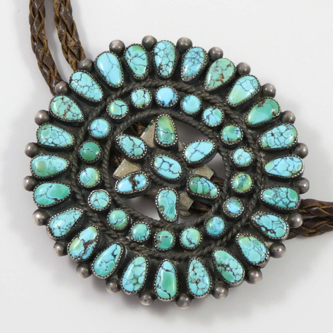 1950s Turquoise Bola Tie by Vintage Collection - Garland's