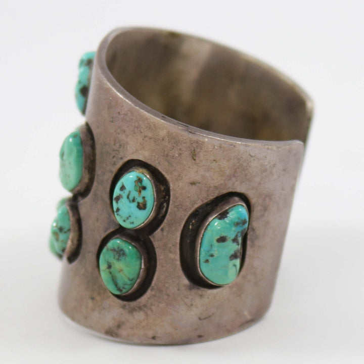 1950s Turquoise Shadowbox Cuff by Vintage Collection - Garland's
