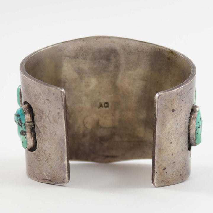 1950s Turquoise Shadowbox Cuff by Vintage Collection - Garland's