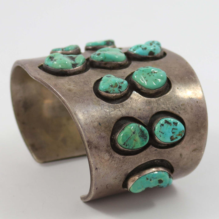 1950s Turquoise Shadowbox Cuff by Vintage Collection - Garland's