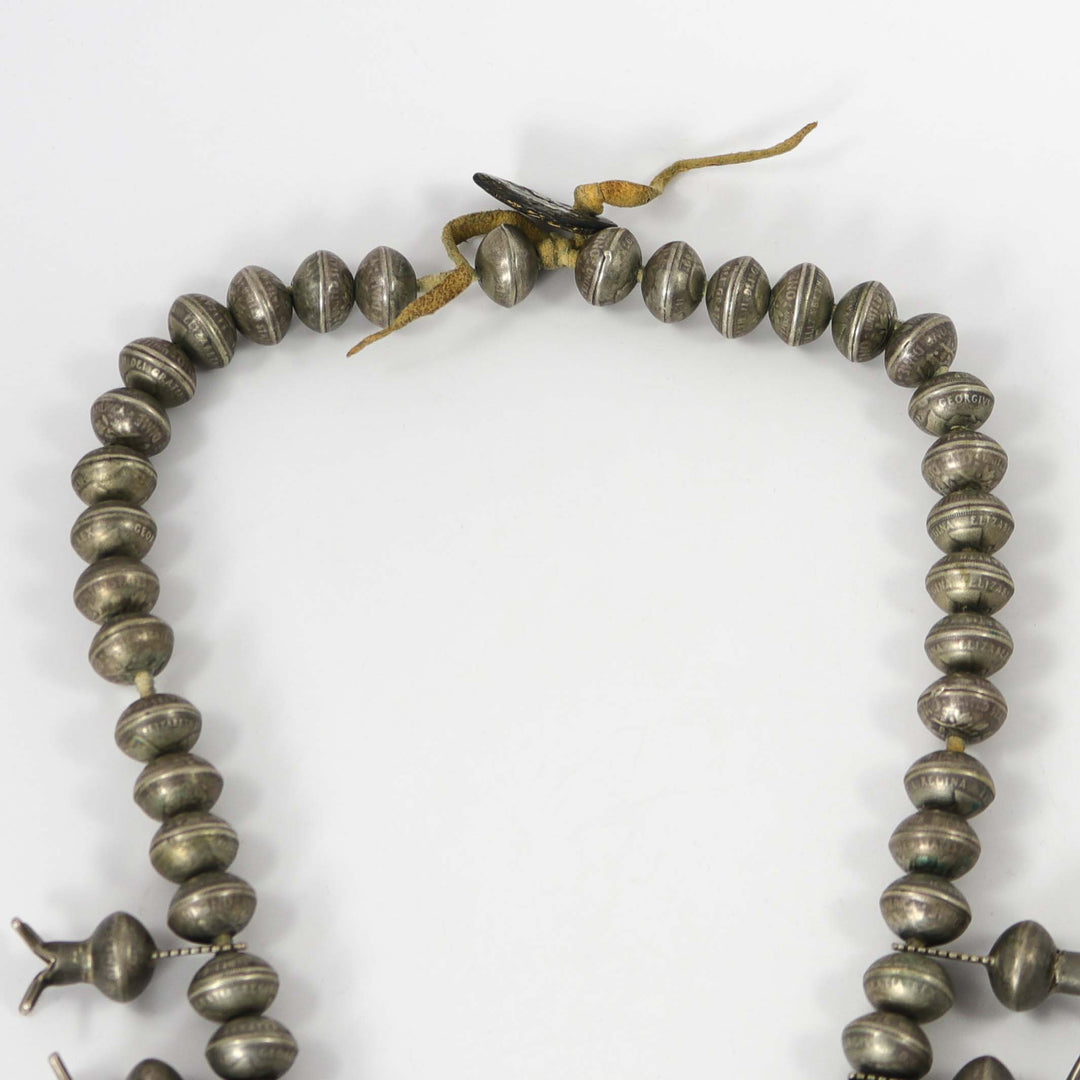 1960s Coin Squash Blossom by Vintage Collection - Garland's