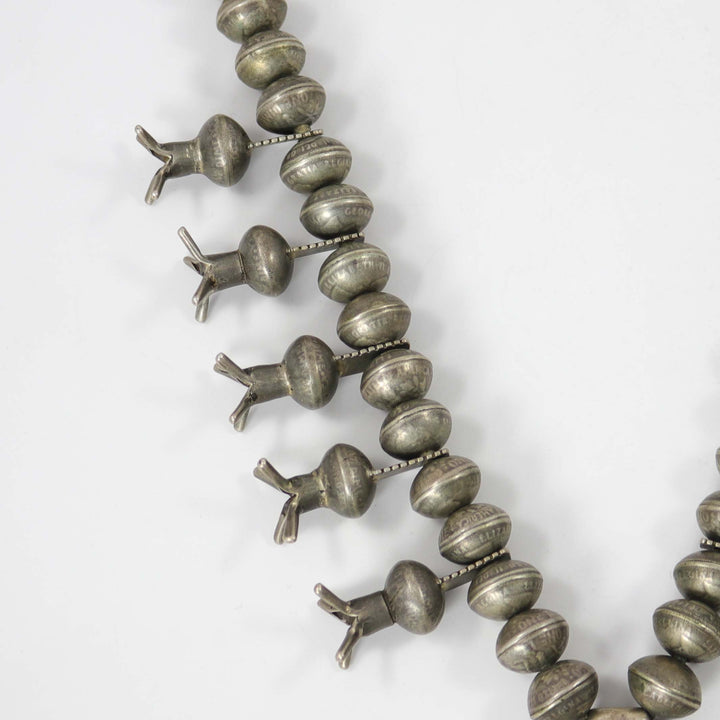 1960s Coin Squash Blossom by Vintage Collection - Garland's