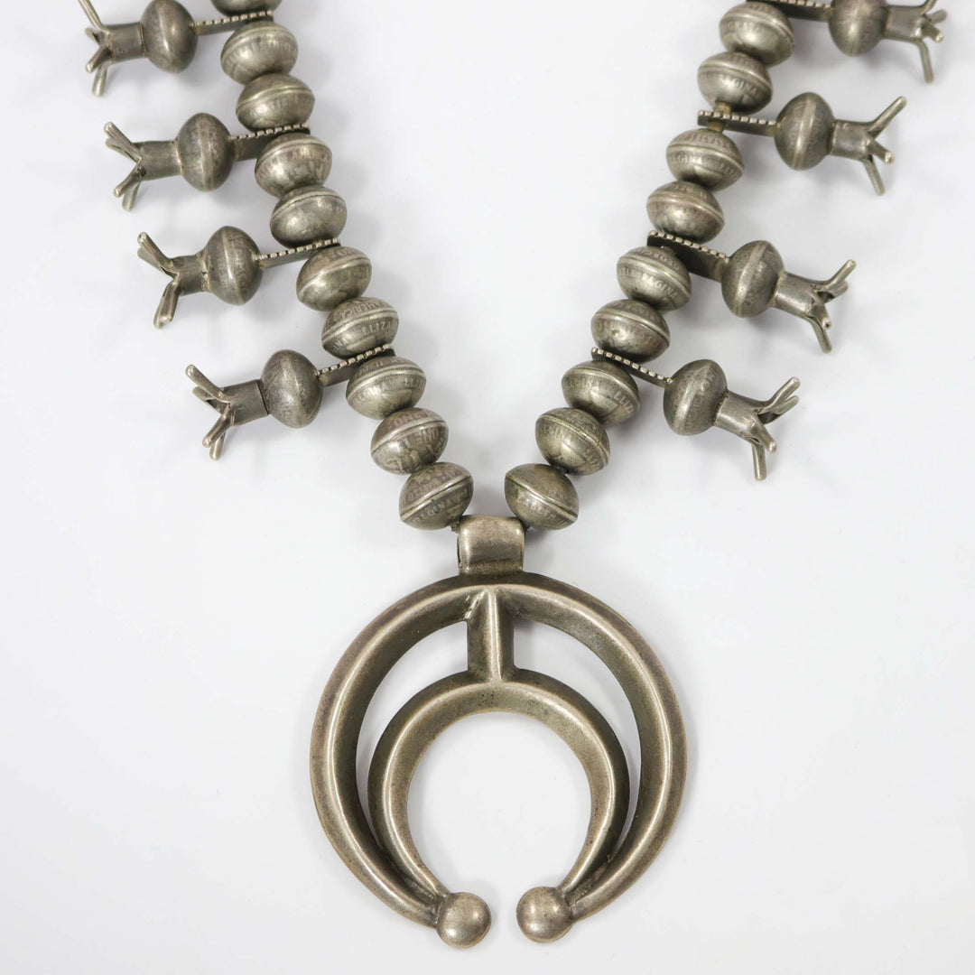 1960s Coin Squash Blossom by Vintage Collection - Garland's
