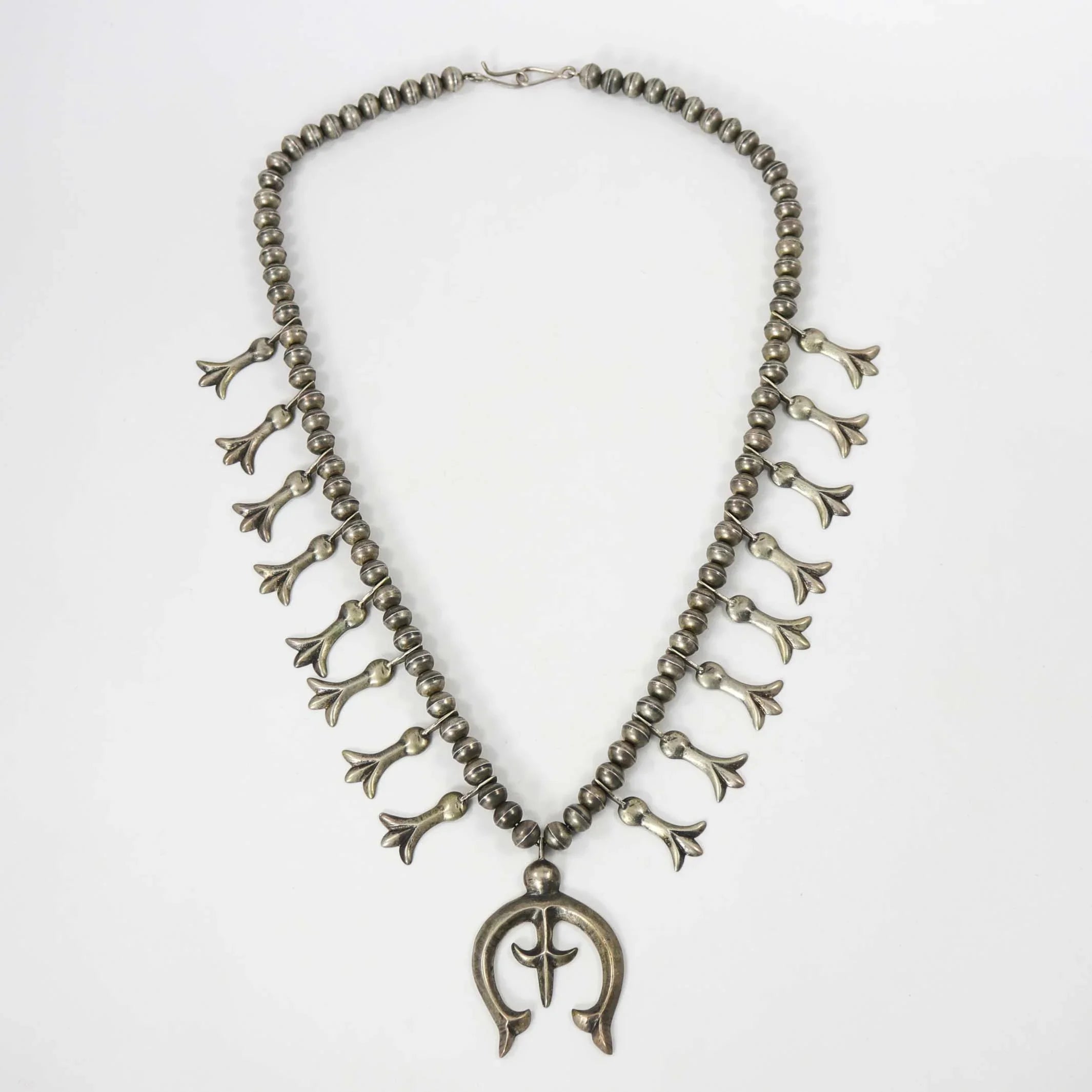 ナバホネックレス スカッシュ ブロッサム ネックレスTagged 