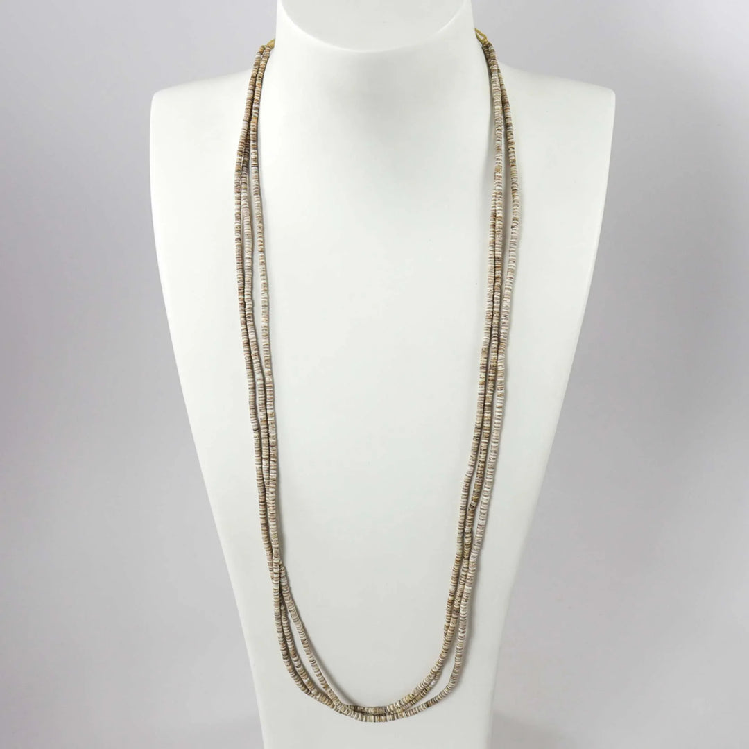 1960s Olive Shell Necklace by Vintage Collection - Garland's