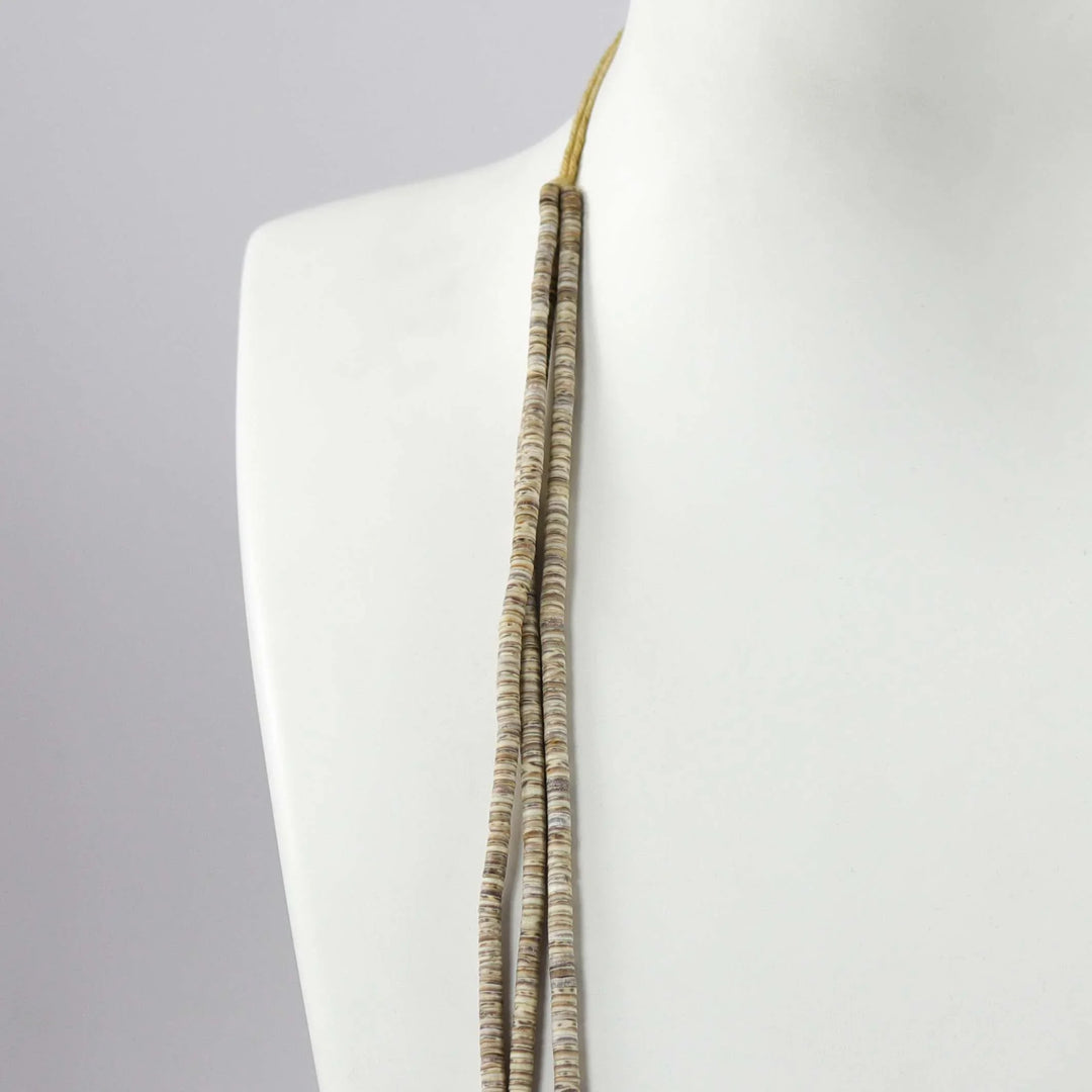 1960s Olive Shell Necklace by Vintage Collection - Garland's