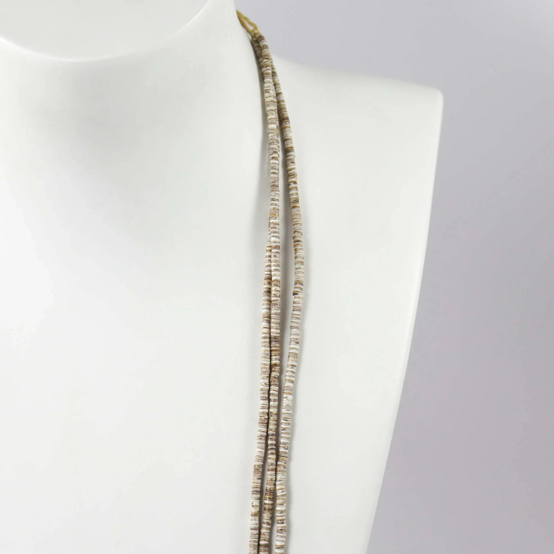 1960s Olive Shell Necklace by Vintage Collection - Garland's