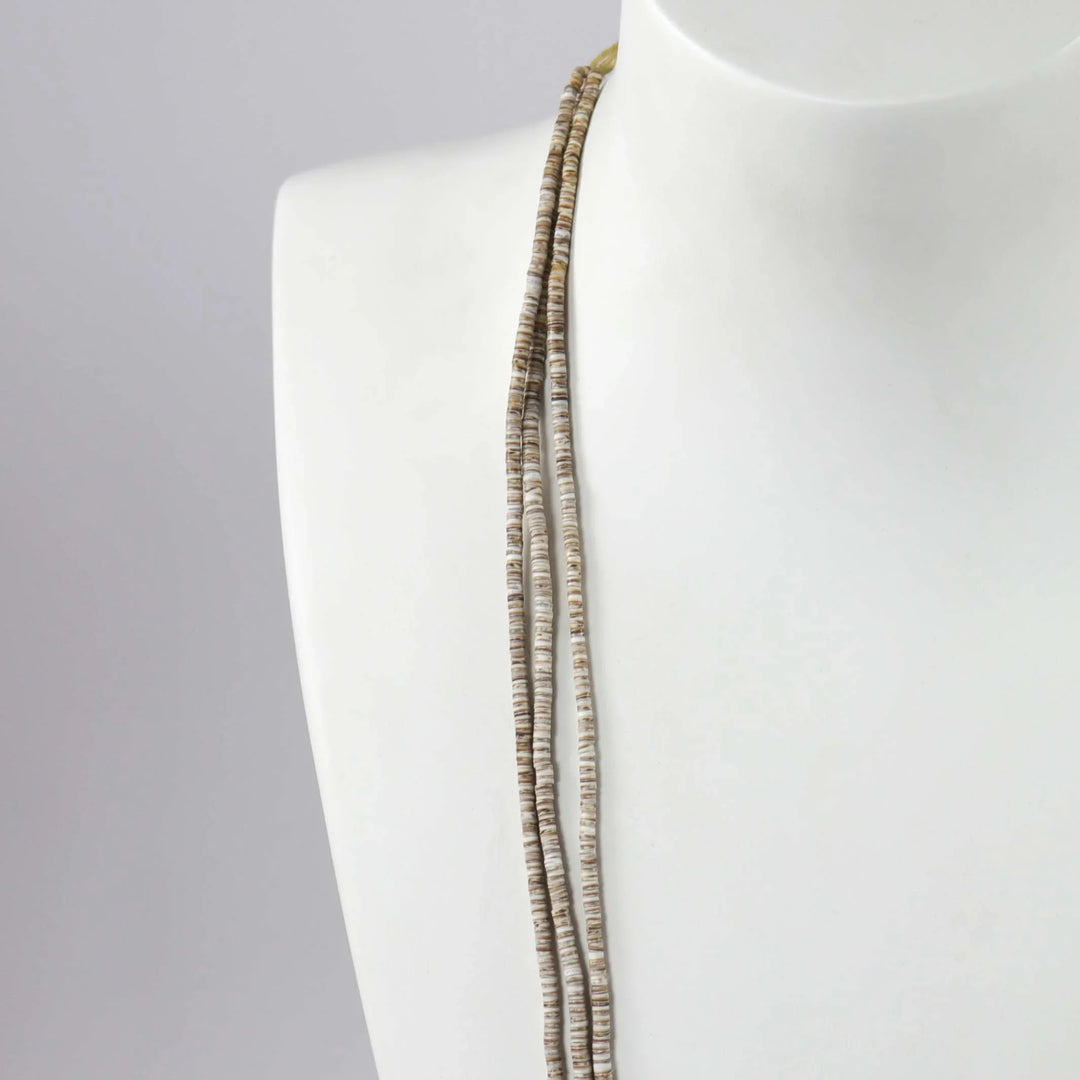 1960s Olive Shell Necklace by Vintage Collection - Garland's