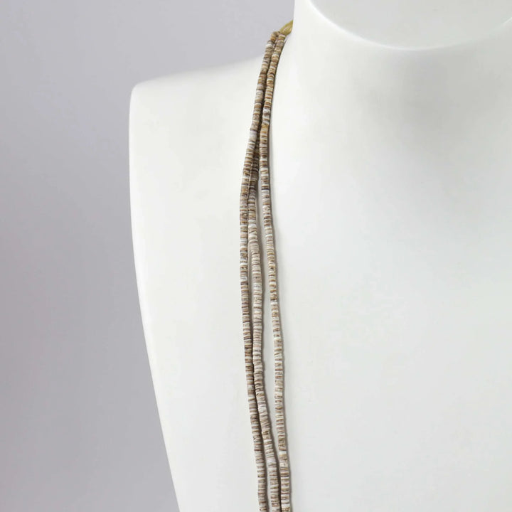 1960s Olive Shell Necklace by Vintage Collection - Garland's