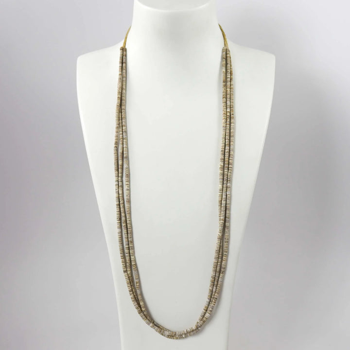 1960s Olive Shell Necklace by Vintage Collection - Garland's