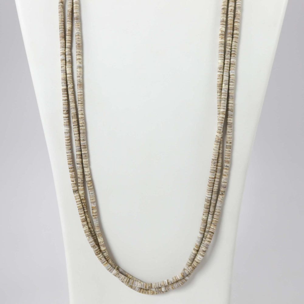 1960s Olive Shell Necklace by Vintage Collection - Garland's