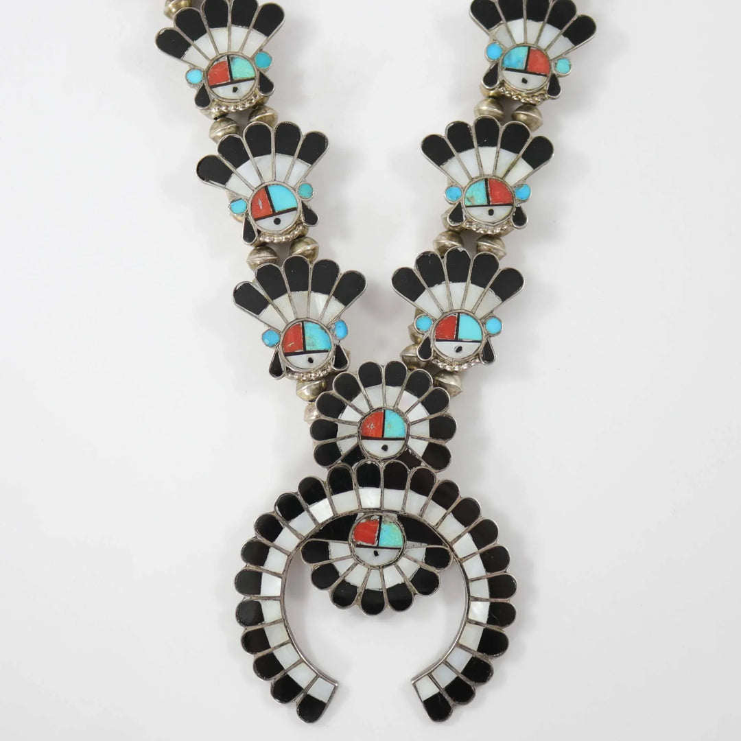 1960s Sunface Squash Blossom by Vintage Collection - Garland's