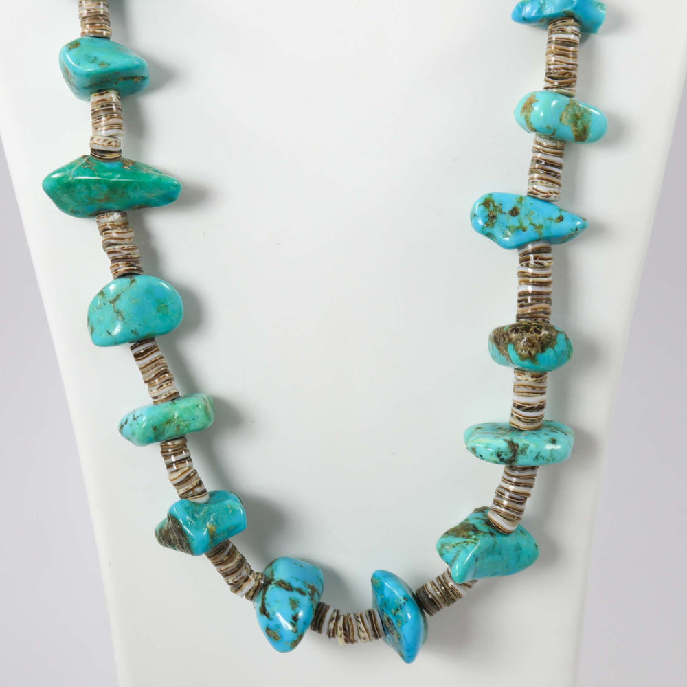 1960s Turquoise Necklace by Vintage Collection - Garland's