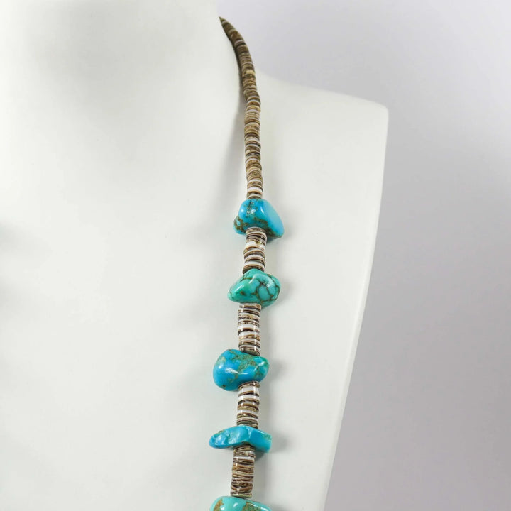 1960s Turquoise Necklace by Vintage Collection - Garland's