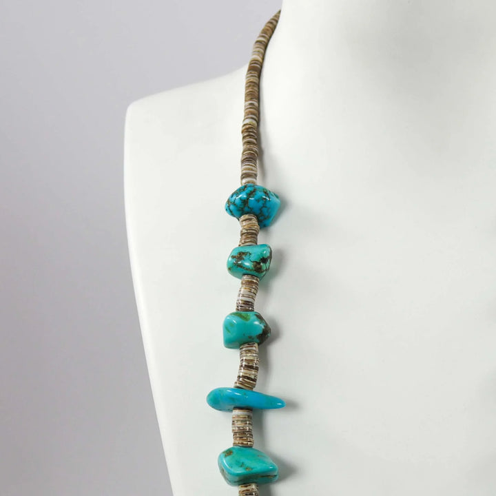 1960s Turquoise Necklace by Vintage Collection - Garland's