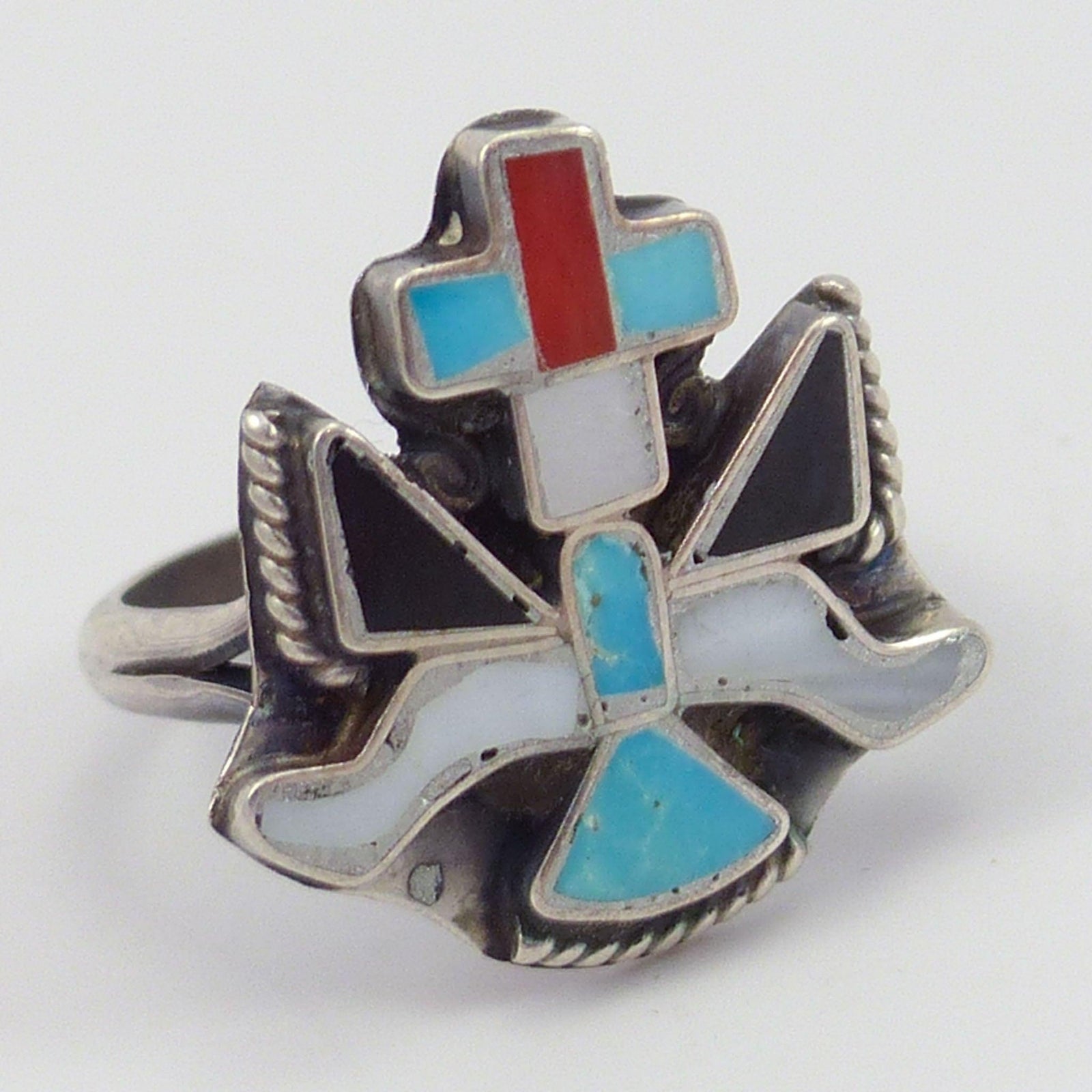 1960s Zuni Knifewing Ring by Vintage Collection - Garland's