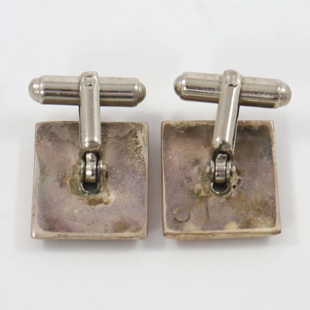 1970s Heishi Cufflinks by Luciano Chavez - Garland's