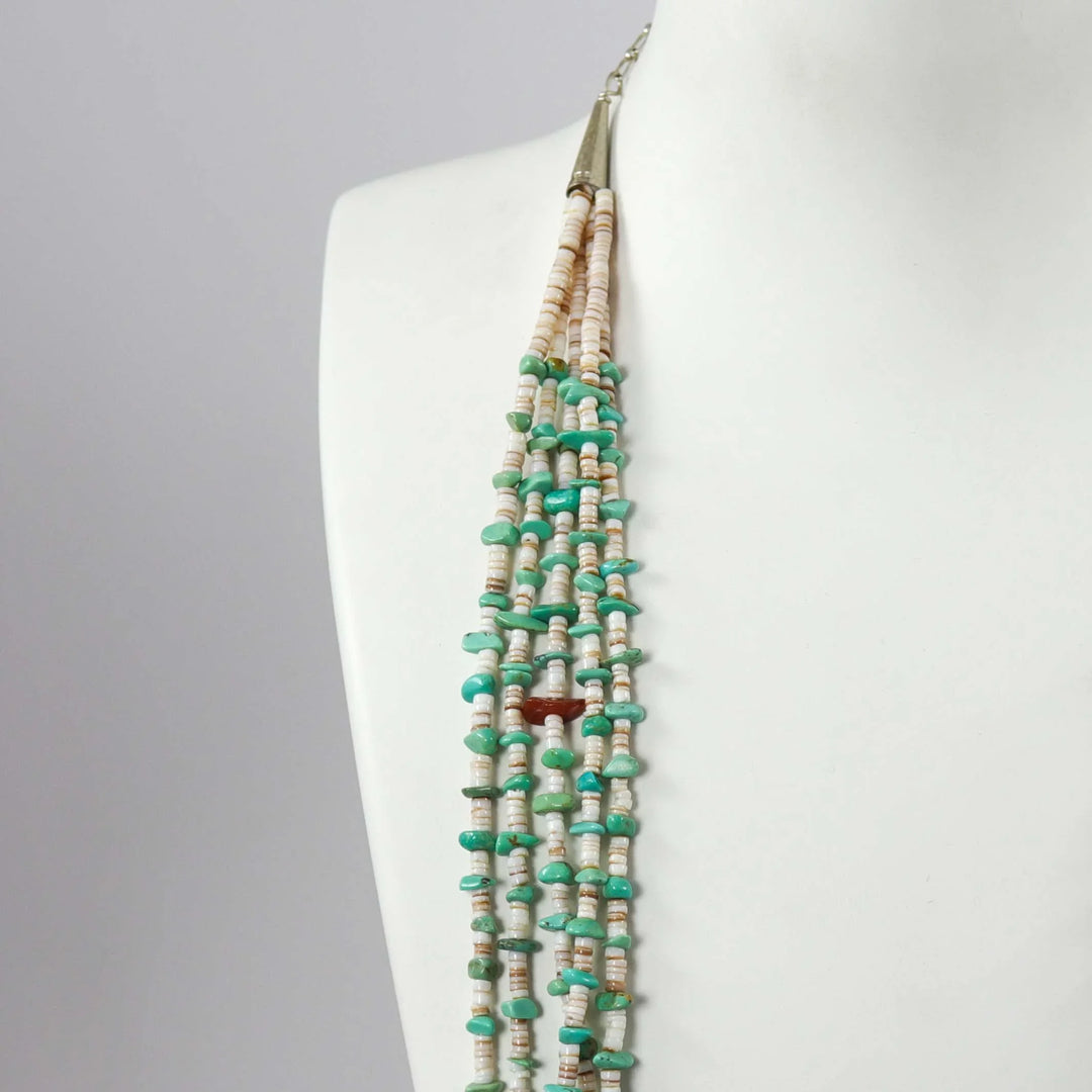 1970s Heishi Necklace by Vintage Collection - Garland's