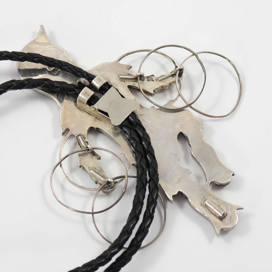 1970s Hoop Dancer Bola Tie by Jonathan Beyuka - Garland's