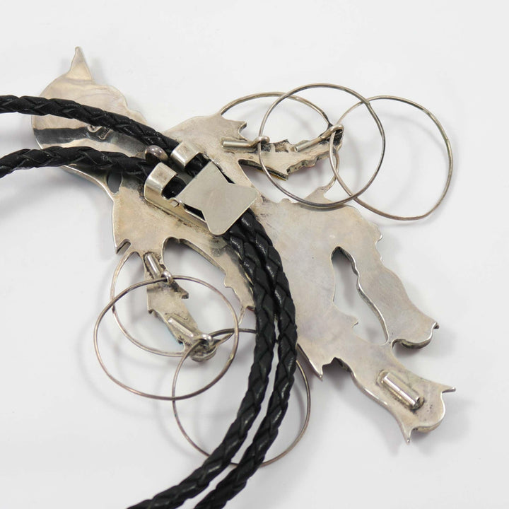 1970s Hoop Dancer Bola Tie by Jonathan Beyuka - Garland's