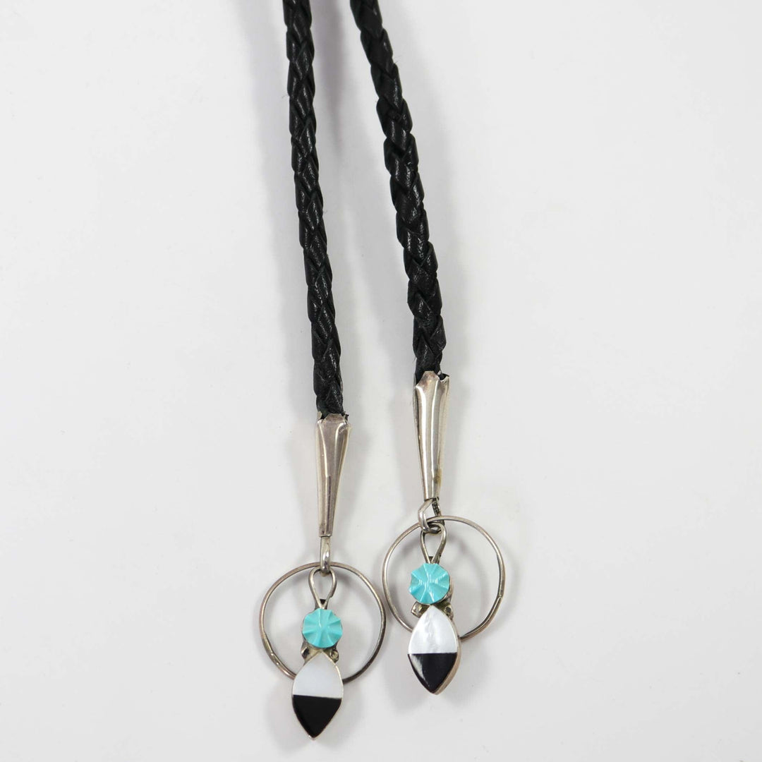 1970s Hoop Dancer Bola Tie by Jonathan Beyuka - Garland's