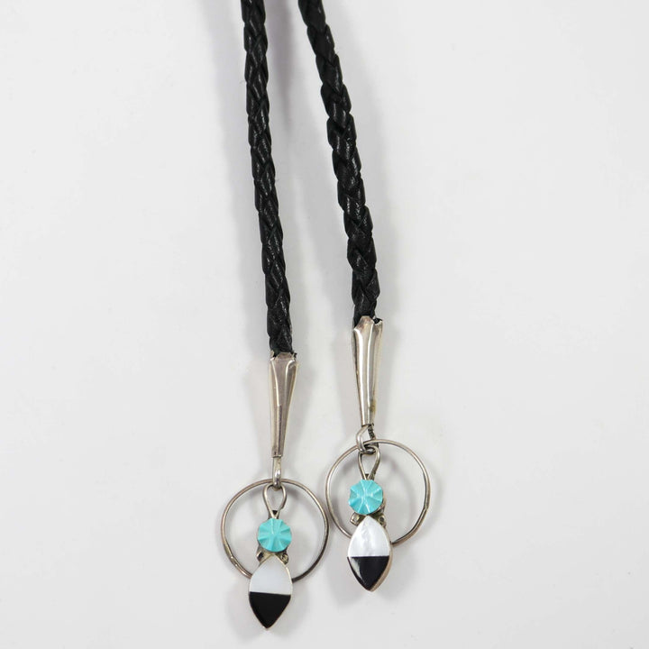 1970s Hoop Dancer Bola Tie by Jonathan Beyuka - Garland's