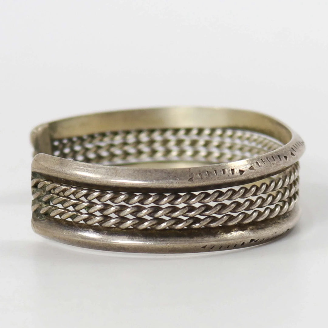 1970s Silver Cuff by Vintage Collection - Garland's