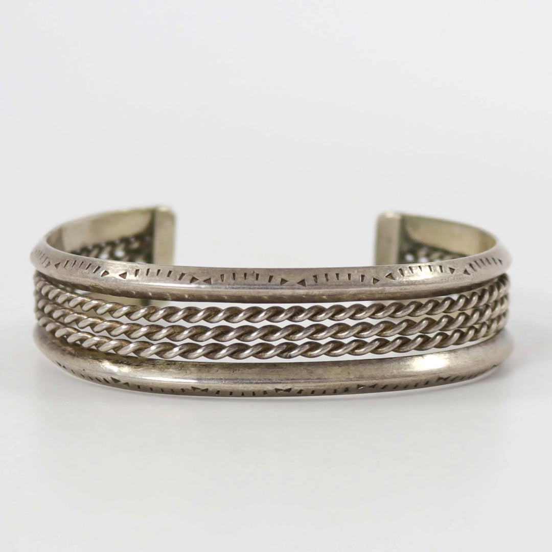 1970s Silver Cuff by Vintage Collection - Garland's