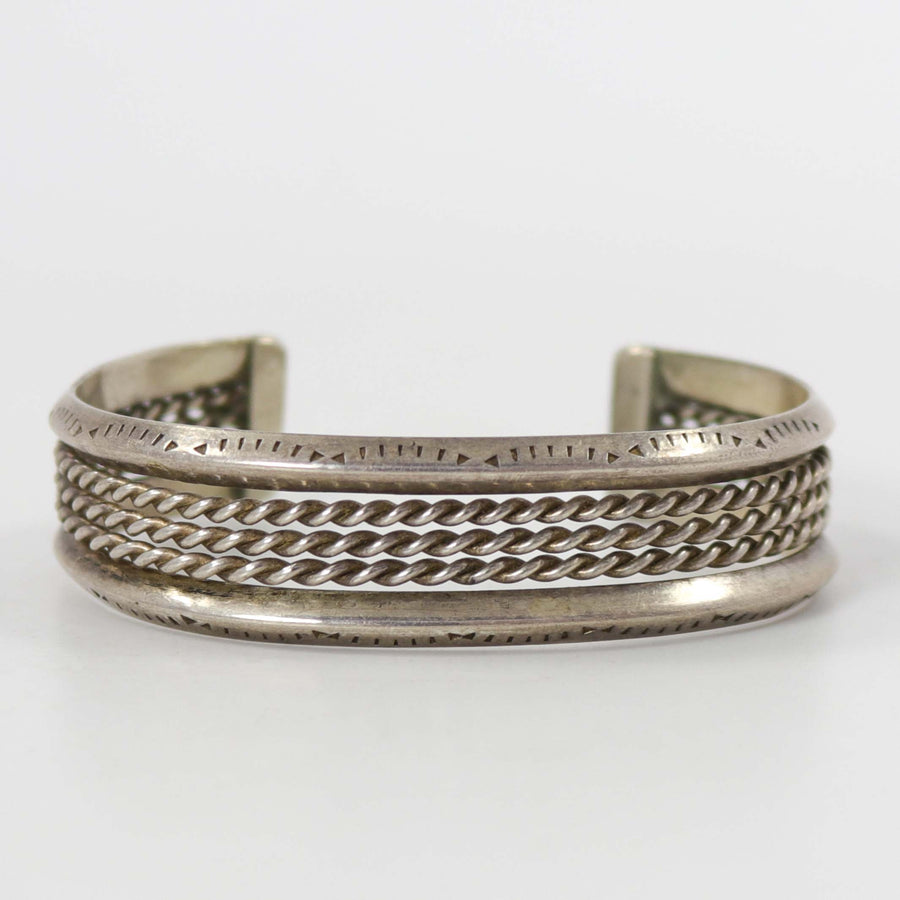 1970s Silver Cuff by Vintage Collection - Garland's