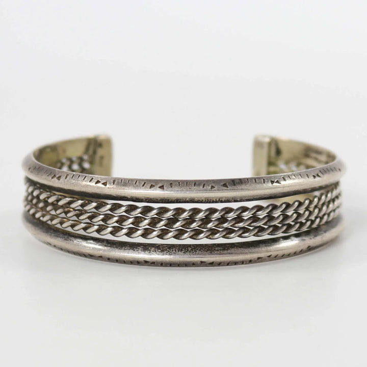 1970s Silver Cuff by Vintage Collection - Garland's