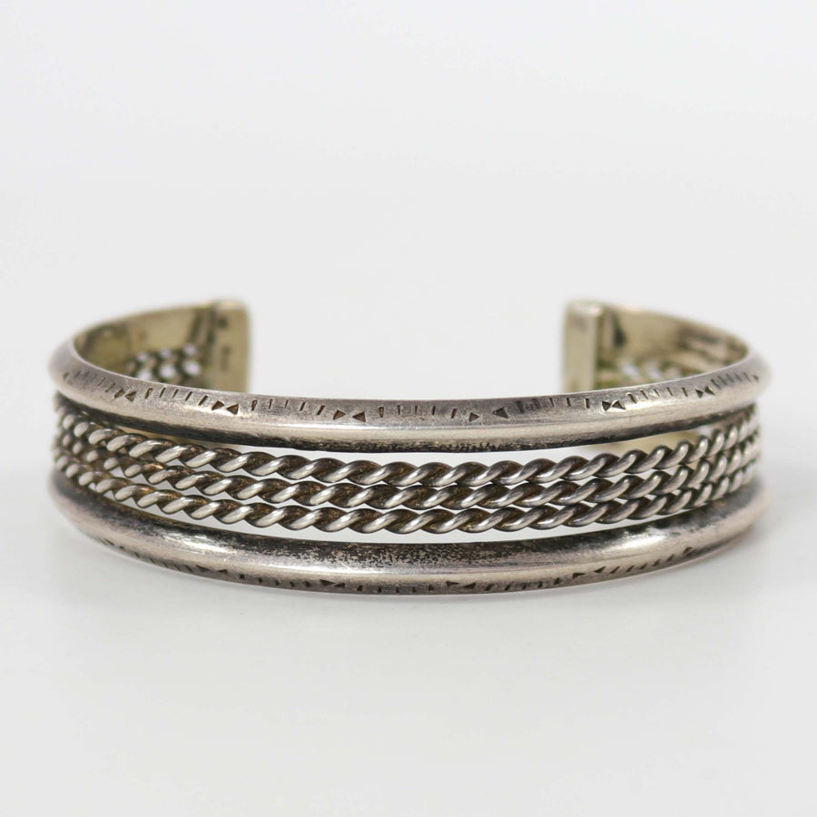 1970s Silver Cuff by Vintage Collection - Garland's