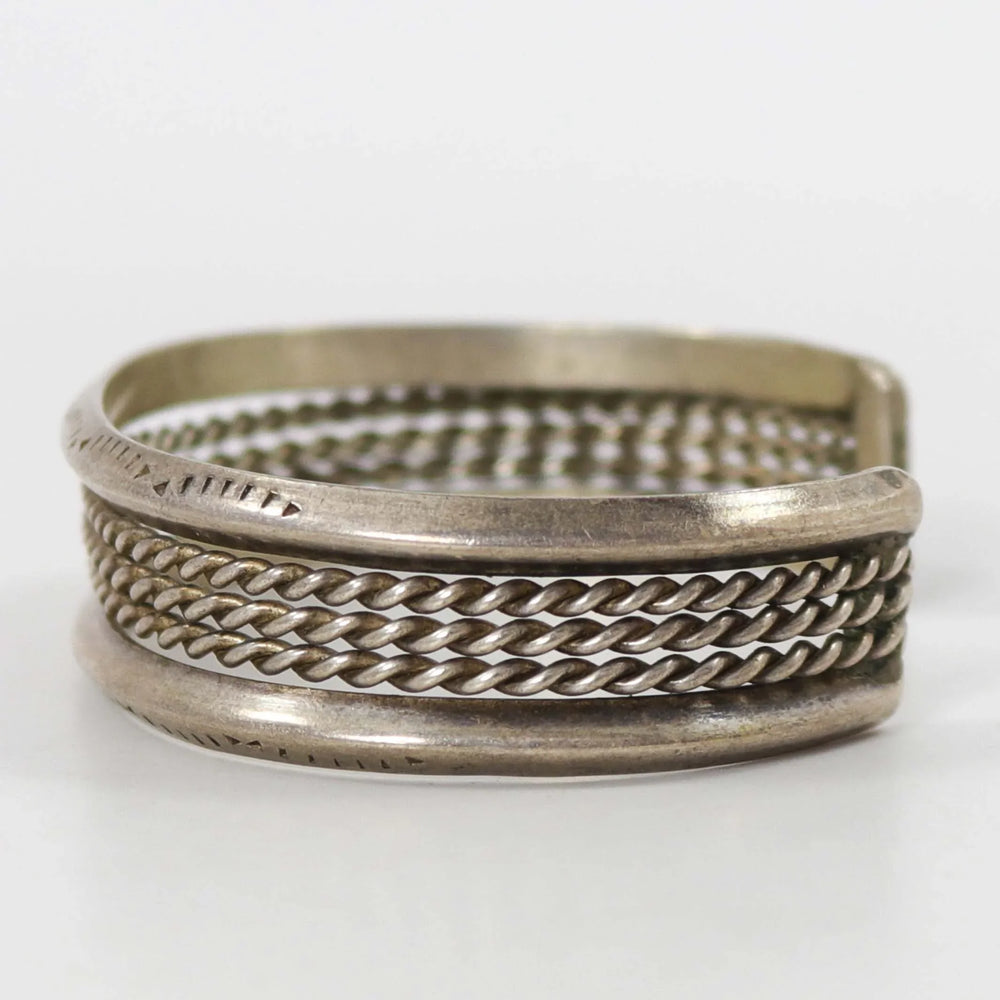 1970s Silver Cuff by Vintage Collection - Garland's