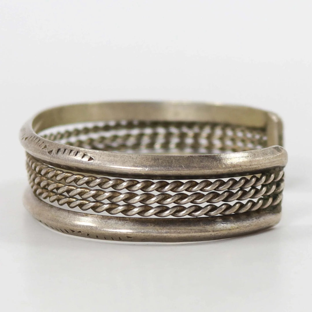 1970s Silver Cuff by Vintage Collection - Garland's