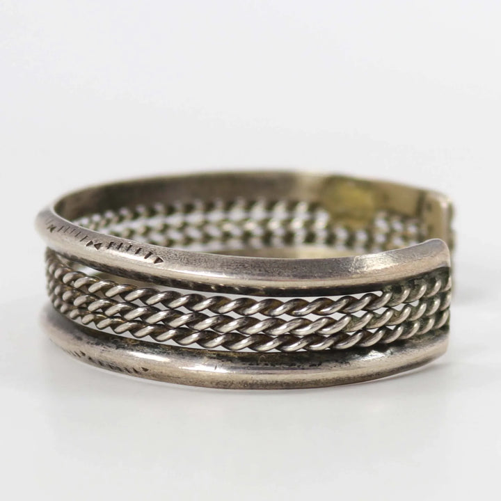 1970s Silver Cuff by Vintage Collection - Garland's