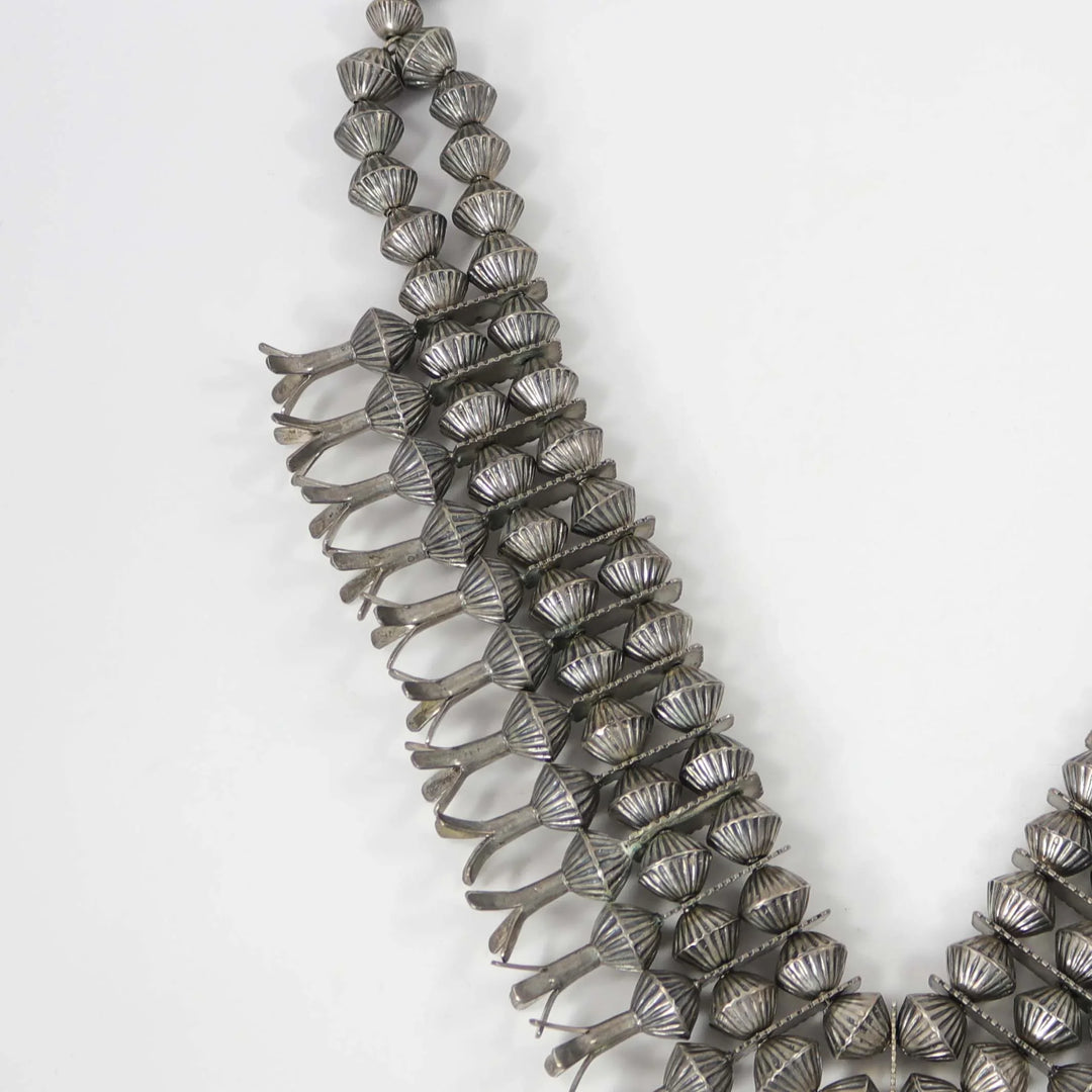 1970s Squash Blossom Necklace by Vintage Collection - Garland's