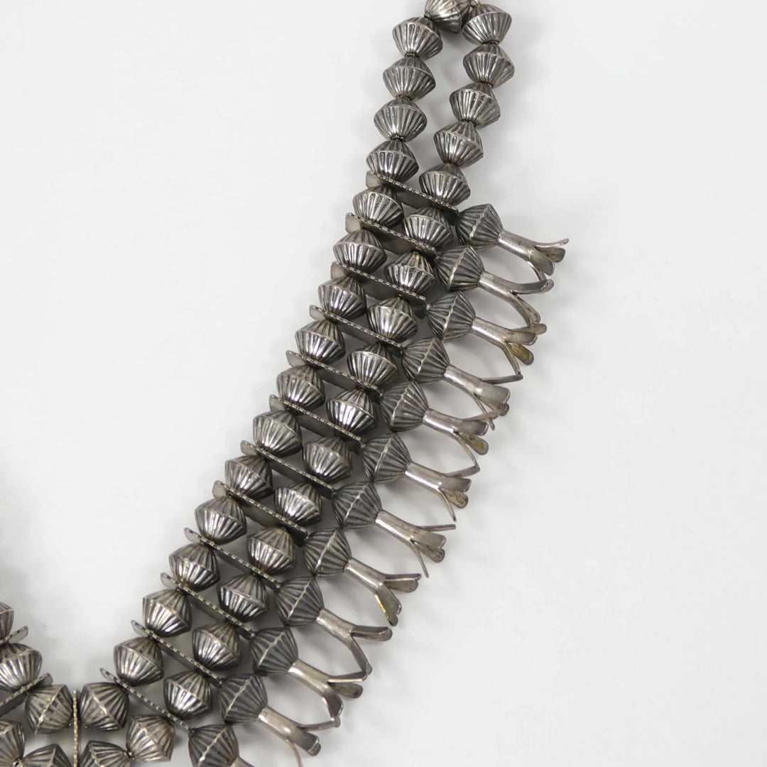 1970s Squash Blossom Necklace by Vintage Collection - Garland's