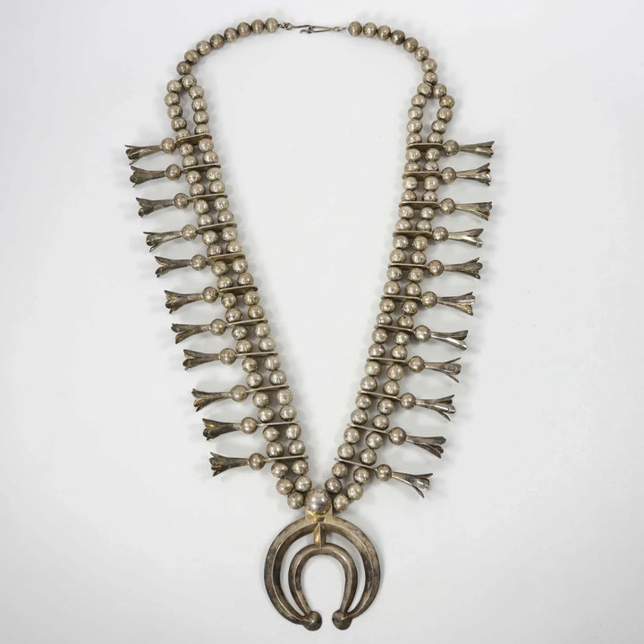 1970s Squash Blossom Necklace by Vintage Collection - Garland's