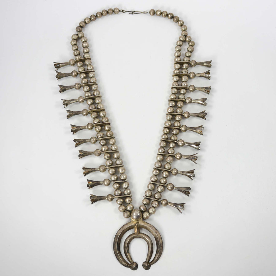 1970s Squash Blossom Necklace by Vintage Collection - Garland's