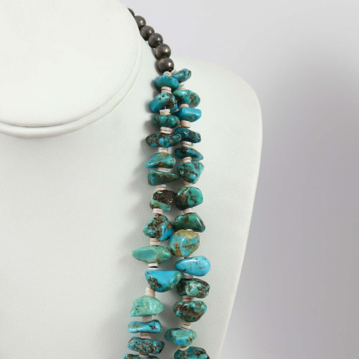 1970s Turquoise Necklace by Vintage Collection - Garland's