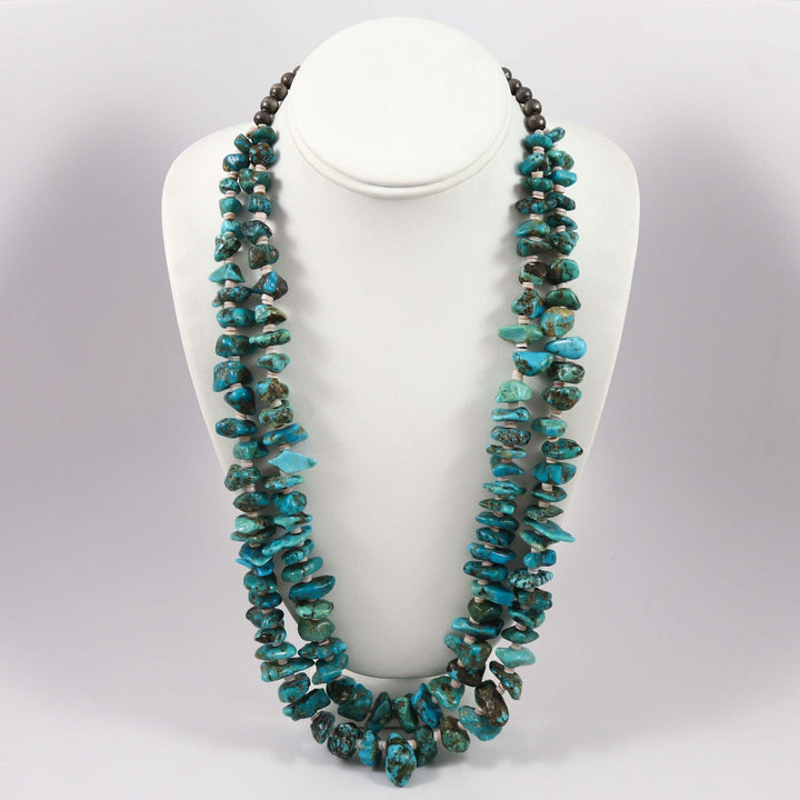 1970s Turquoise Necklace by Vintage Collection - Garland's