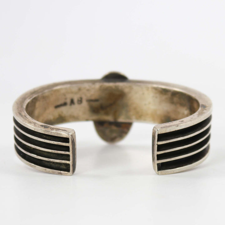 1980s Coral Cuff by Alex Begay - Garland's