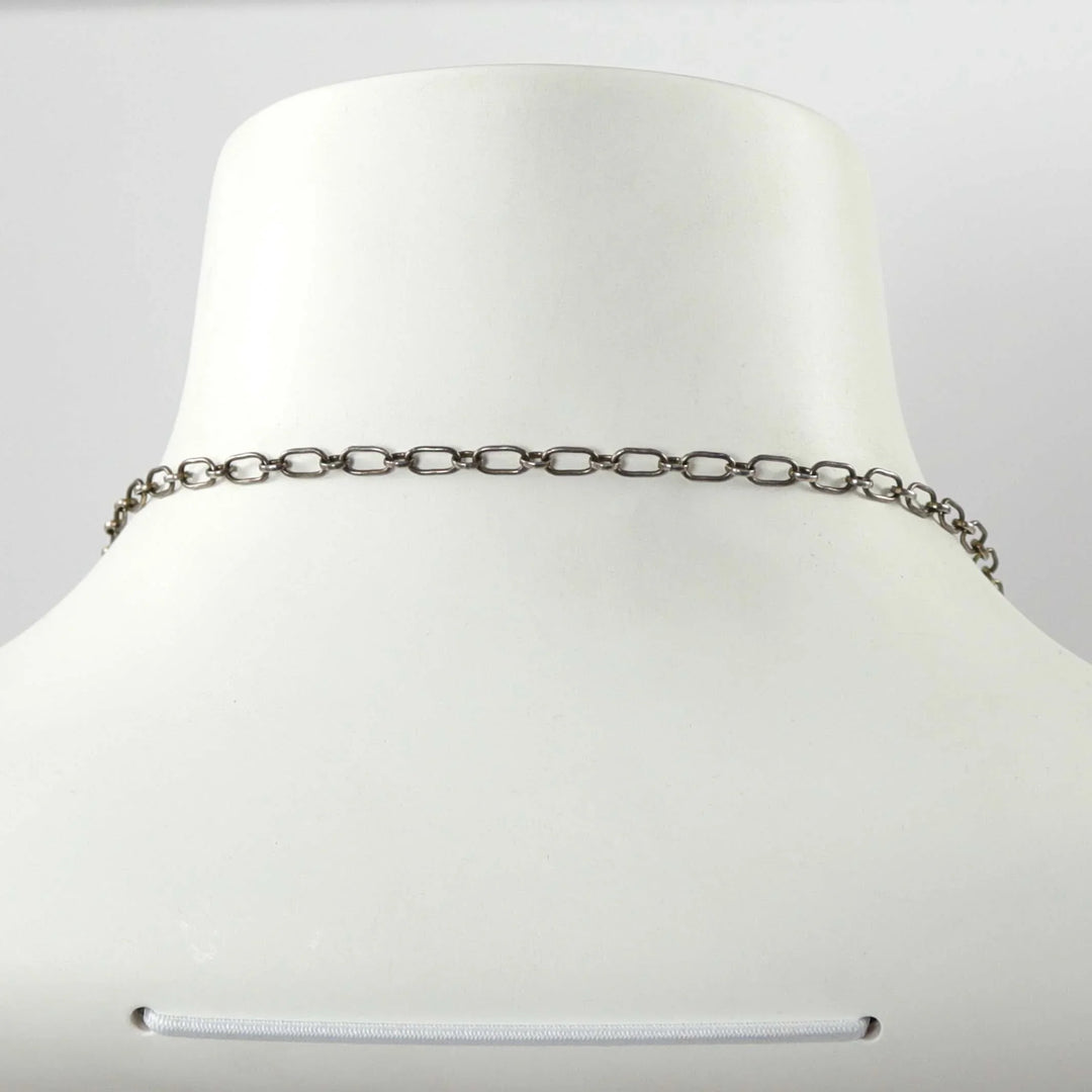 1980s Heishi Bead Necklace by Calvin Lovato - Garland's